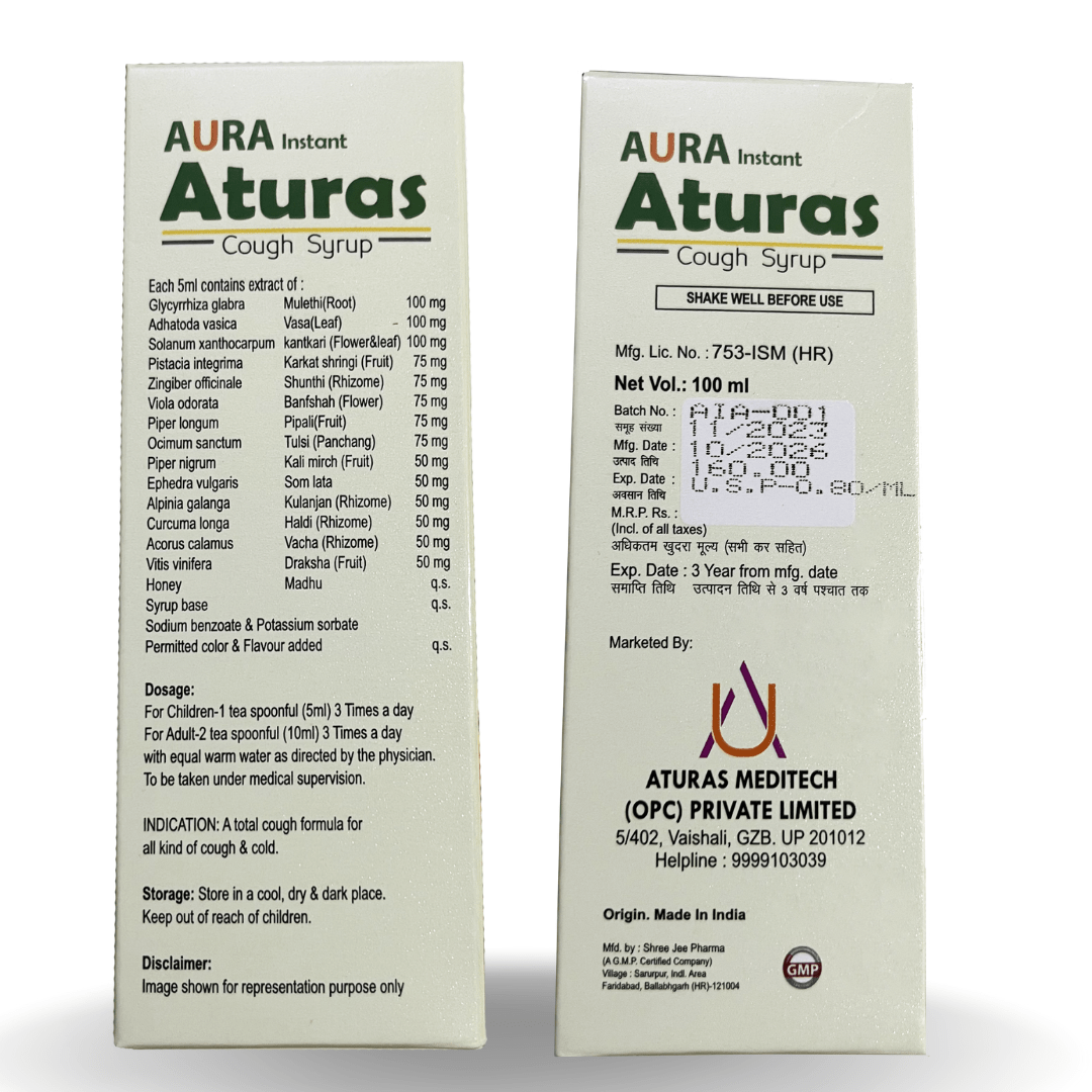 Aura Aturas cough syrup - Aura international