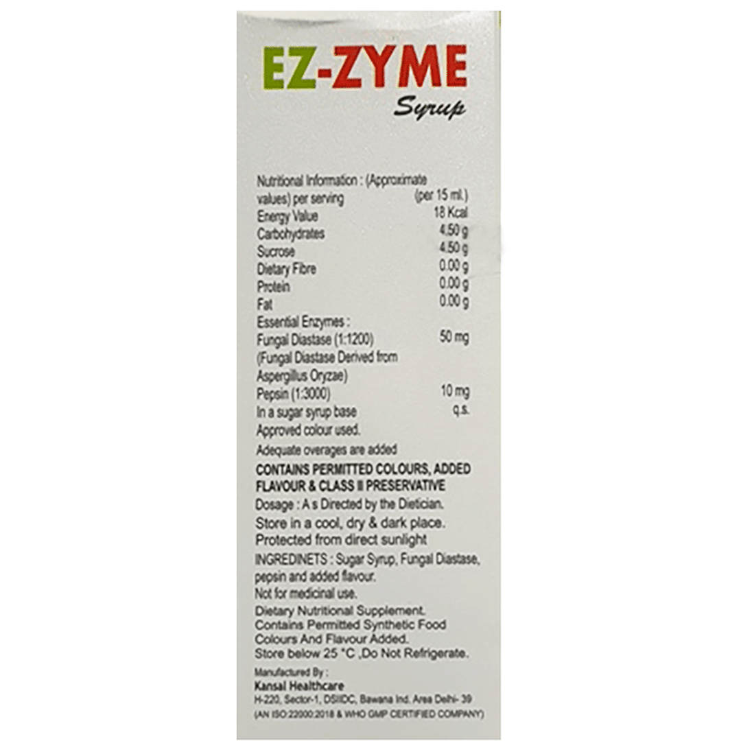 EZ-Zyme syrup EZ-Zyme syrup