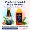 Aura Brain WOW, Vedgiri Oil, Brain Booster, Pain Relief Oil, Ayurvedic Combo, Joint Pain Oil, Memory Booster Tonic, Herbal Health Pack, Mind Body Wellness Combo
