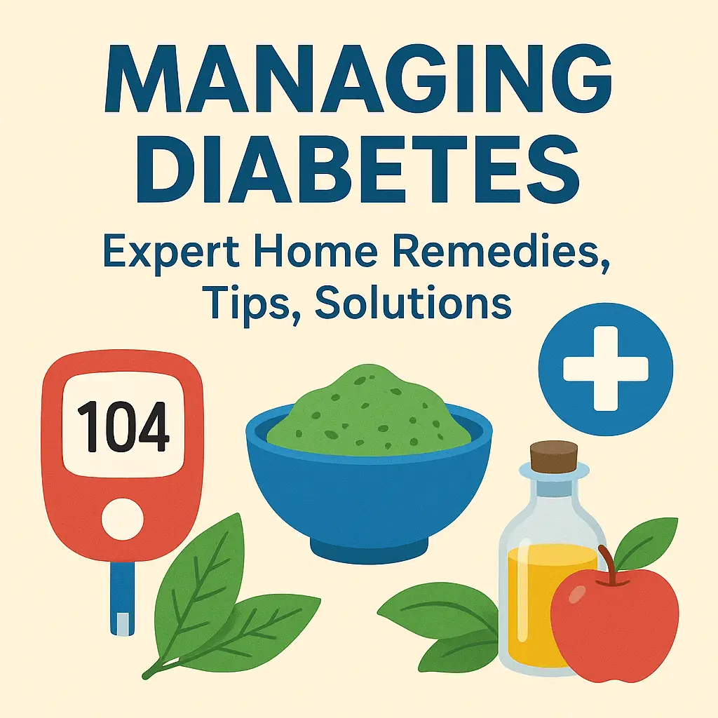 Read more about the article Managing Diabetes: Expert Home Remedies, Tips, Solutions